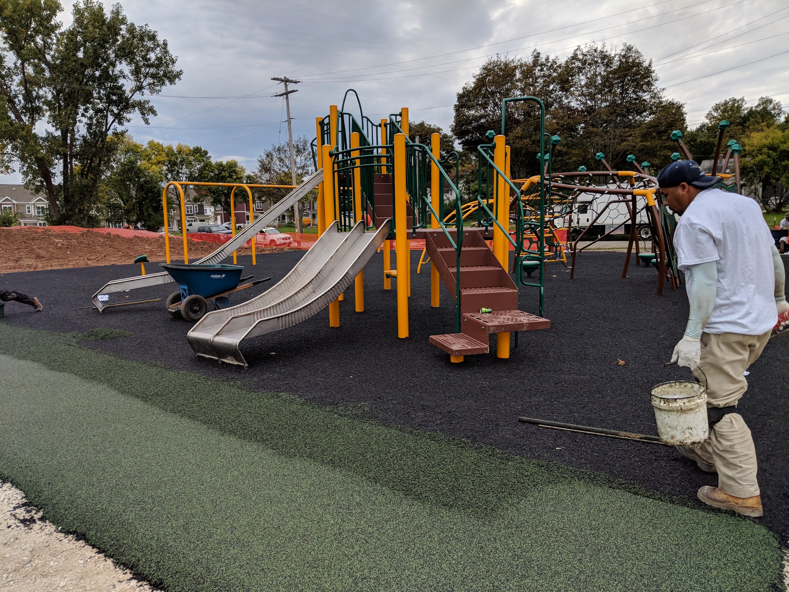 Playground going up in 2018