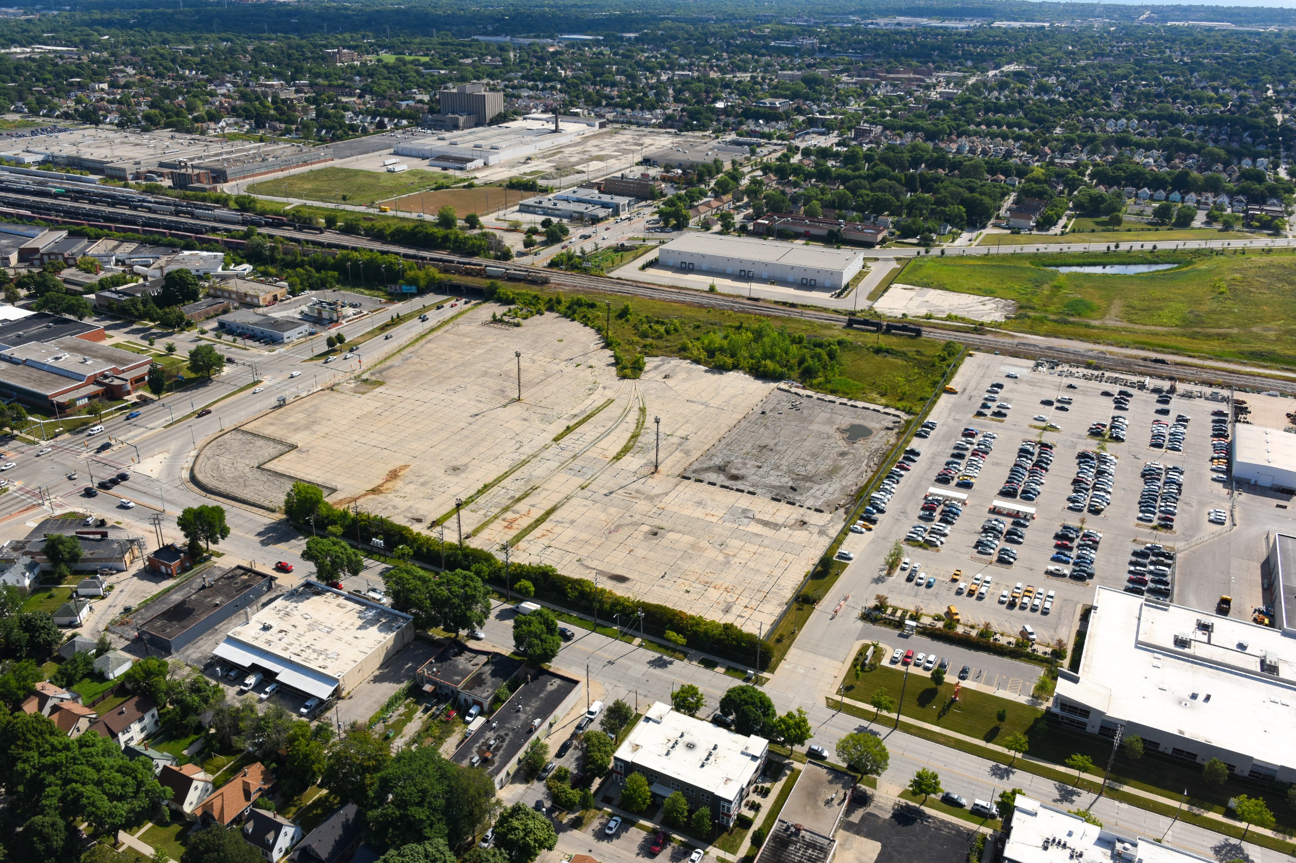 3940 N 35th street birds eye view looking east credit Curt Waltz