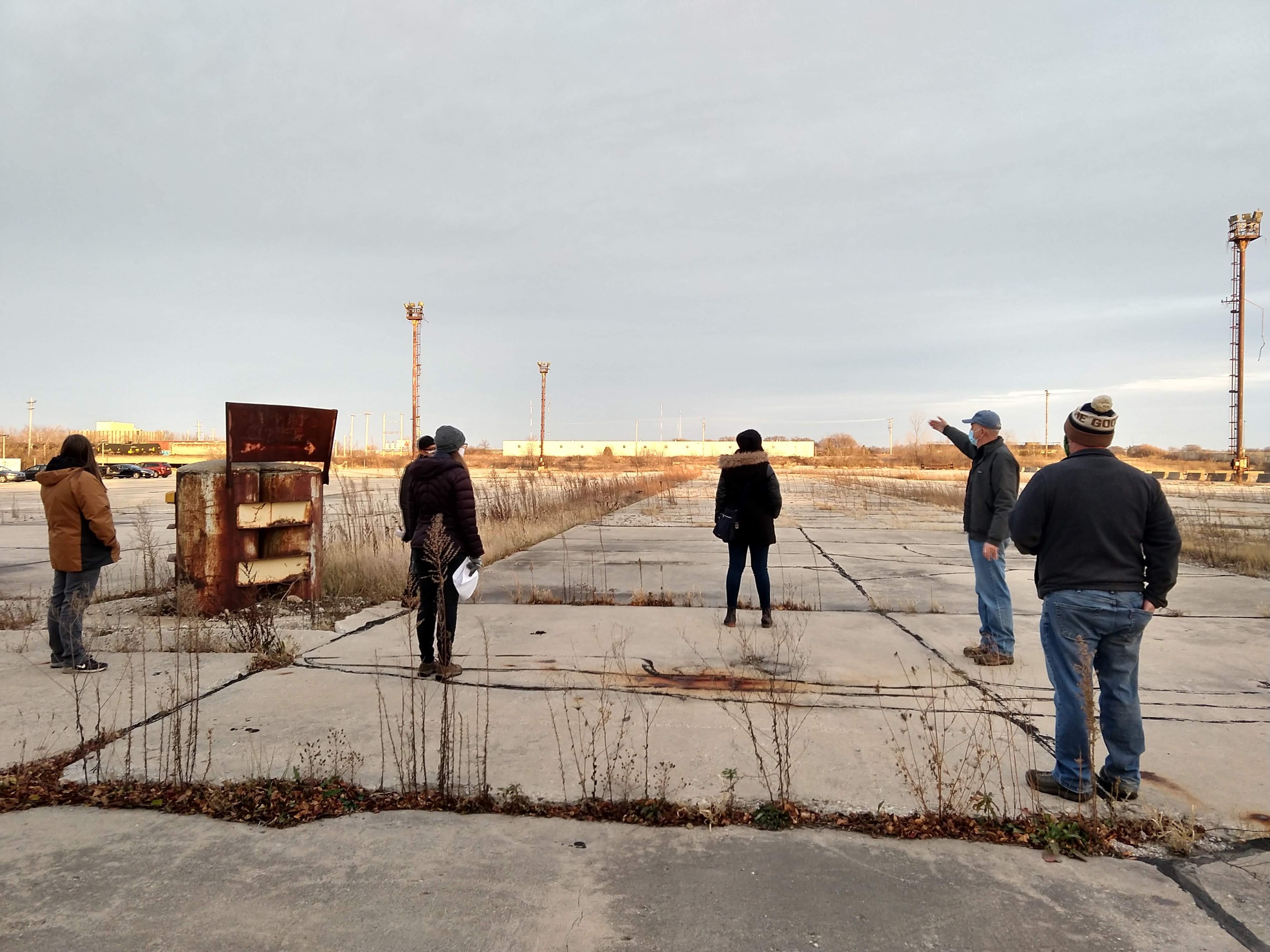 site visit at 3940 N. 35th