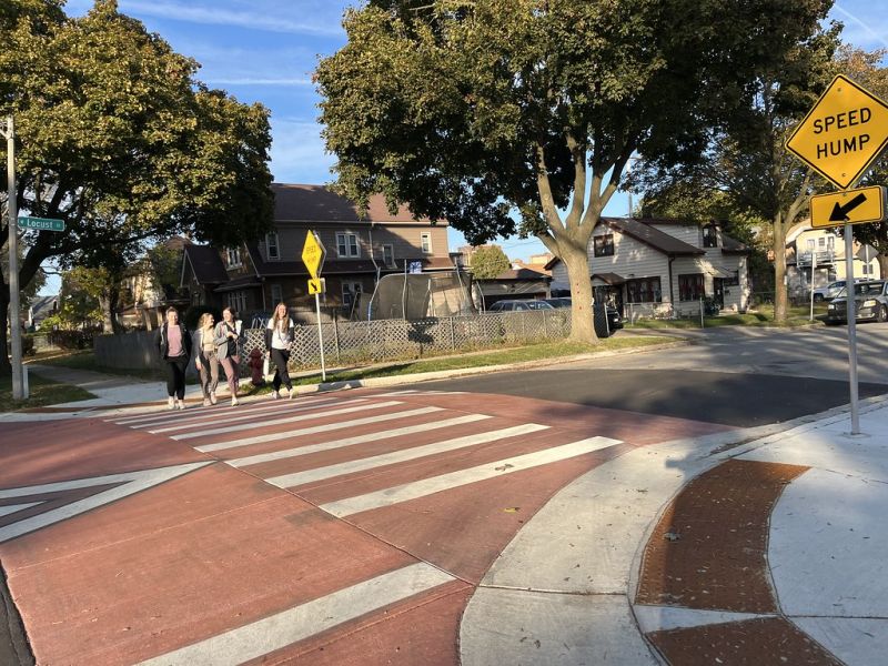 Raised Crosswalk