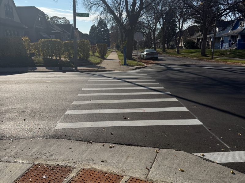 Crosswalk & ADA Ped Ramps